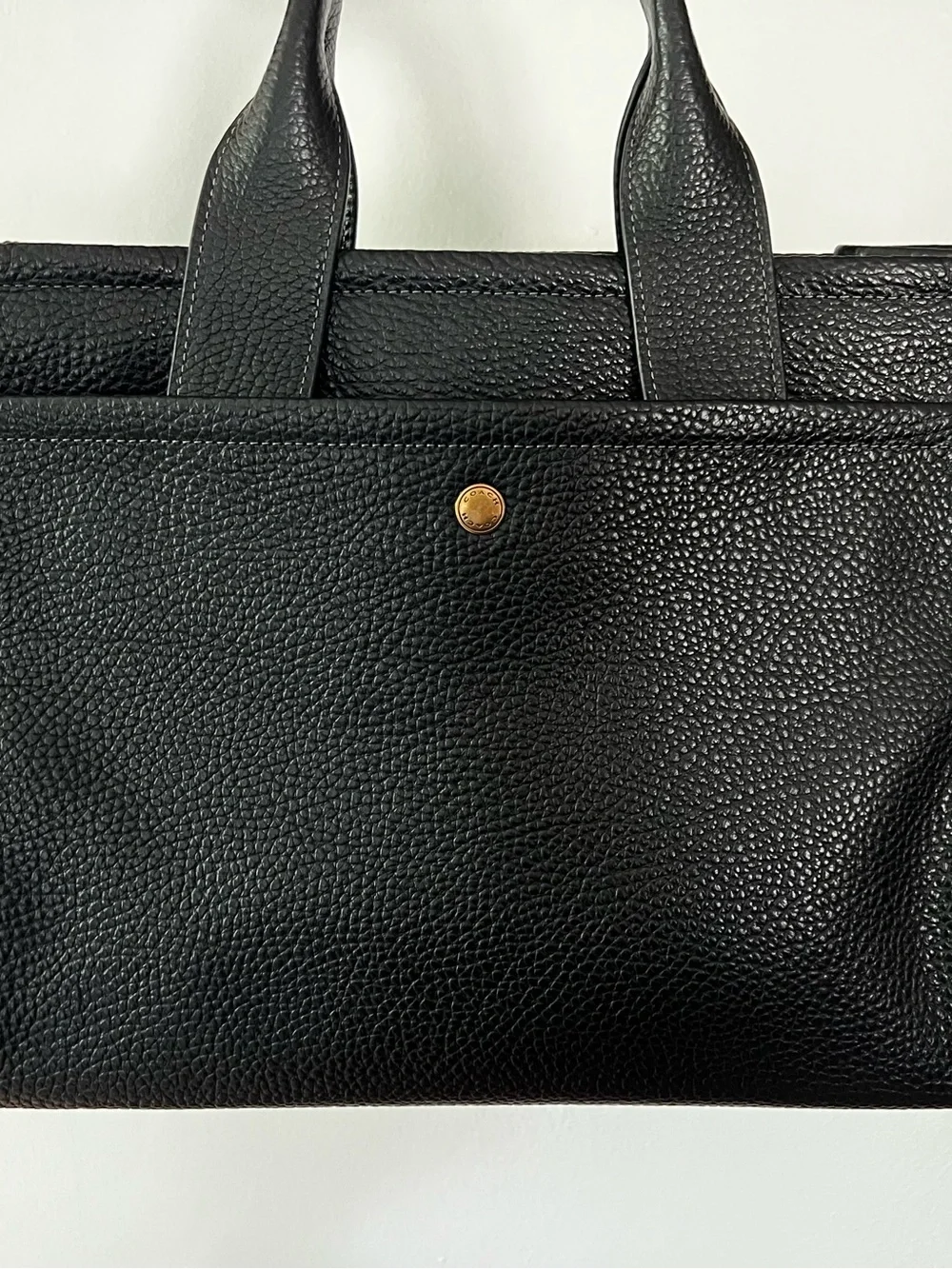 Coach Cargo Medium Leather Bag